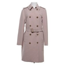 H&M, Trenchcoat, Damen, Größe: 40, Beige, Elasthan/Polyester, Einfarbig #jkj