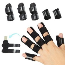 Koicarelife 5 Pcs Trigger Finger Splint , Finger Brace for Straightening or Supp