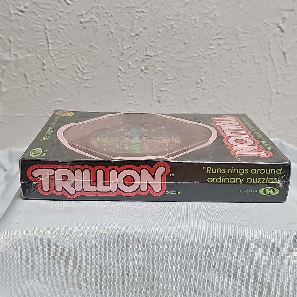 1982 Ideal Trillion Puzzle Game Vintage Rubik's Cube Brain Teaser — Hong Kong - Image 3 of 4