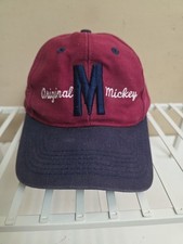 The Disney Store MICKEY MOUSE Snapback Embroidered Baseball Mickey Hat Cap