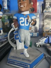 Barry Sanders Greatest 20 of All Times Bobble Head Detroit Lions