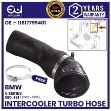 TURBO INTERCOOLER HOSE PIPE TOP SIDE FOR BMW E60 E61 525D 530D 535D 2003-2010