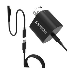 65W USB C Surface Pro Charger, Compatible with Microsoft Surface Pro 12/3/4