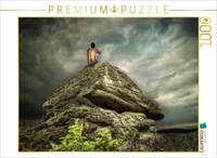 Calvendo Puzzle Bergmeditation | 1000 Pieces, Finished Size 25.2 × 18.9 In (64 ×