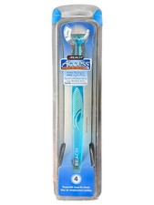 REACH Access Daily Flosser 4 Disposable Floss Heads Blue Holder