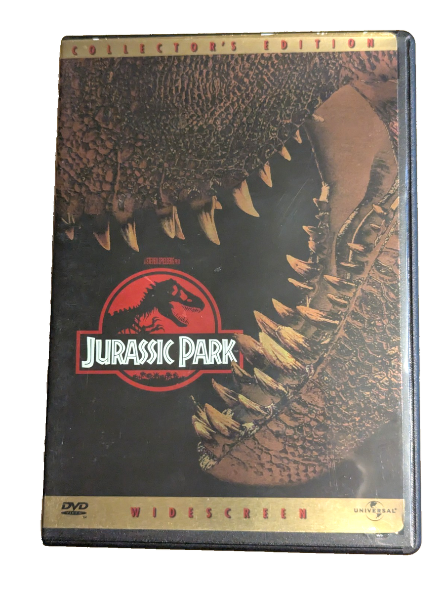 Jurassic Park Collector's Edition Widescreen DVD Video Movie | eBay