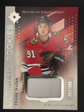 2024-25 Ultimate Hockey- Frank Nazar 251/499 Ultimate Rookies PATCH #198 (RC)