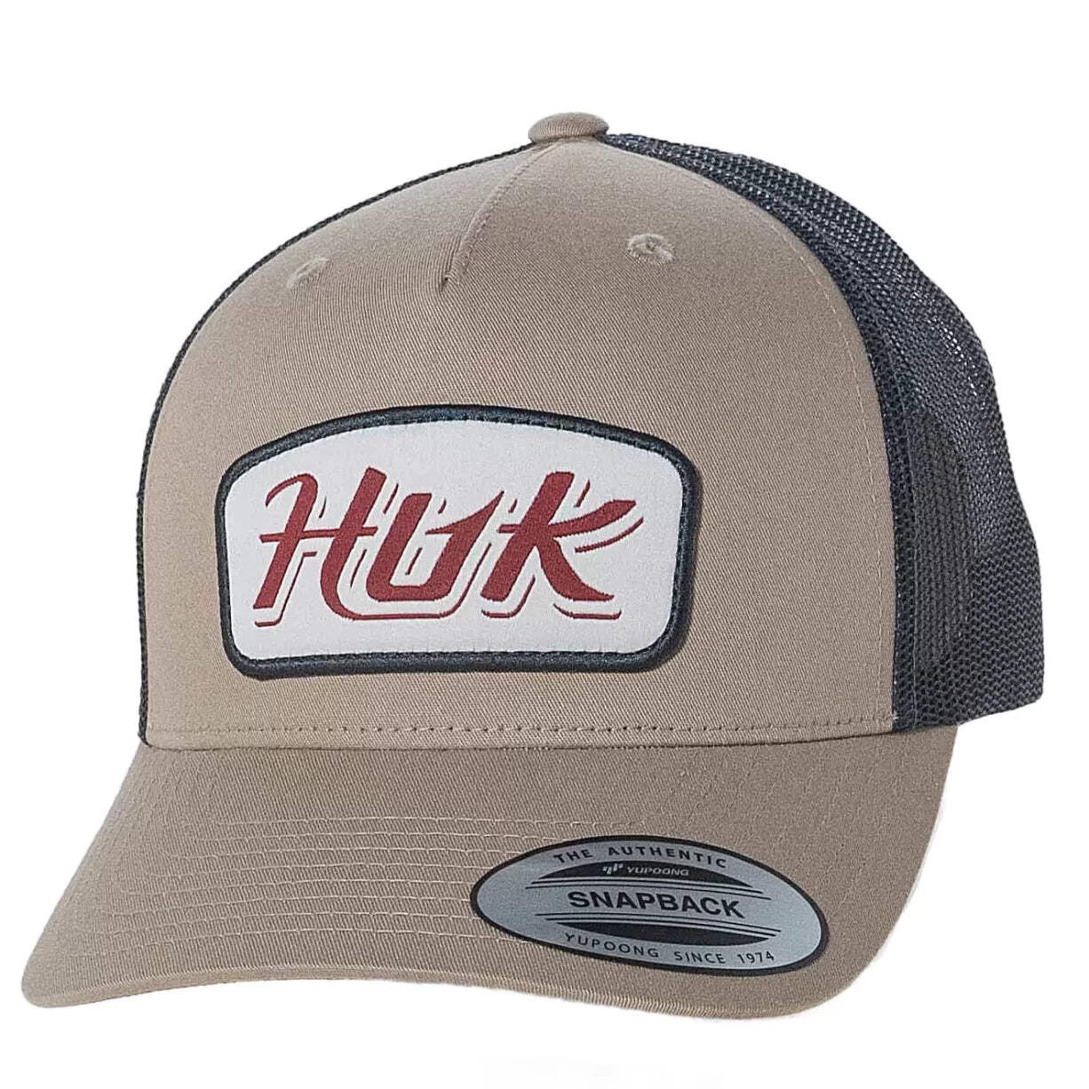 Huk Script Patch Trucker Hat - Men's