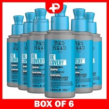 TIGI Bed Head Mini Recovery Shampoo For Dry  Damaged Hair 100ml - Pack of 6 16.65 per litre