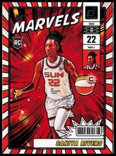 2025 Donruss WNBA - Net Marvels #5 Saniya Rivers