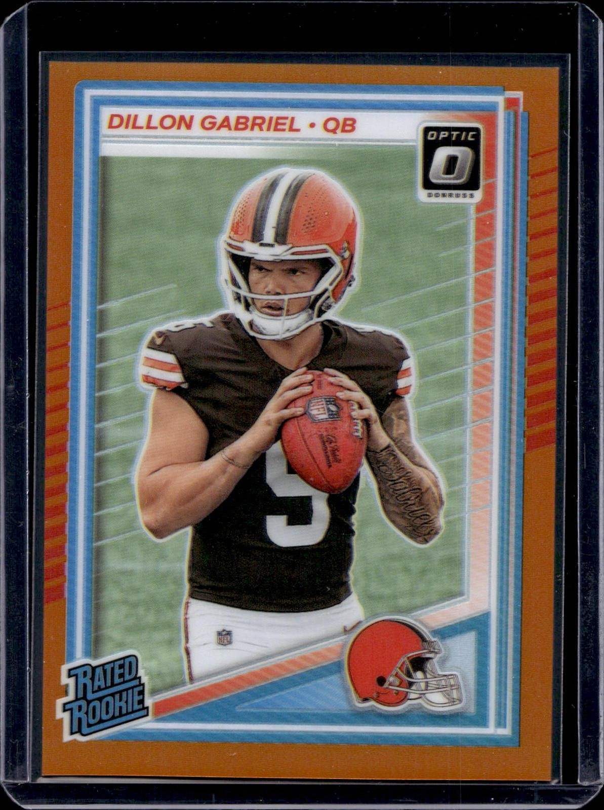 2025 Donruss Optic #263 Dillon Gabriel Orange #/299