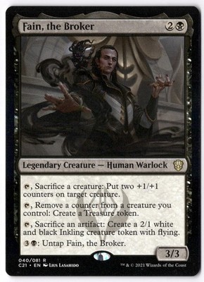 Fain, the Broker C21 40 Magic: The Gathering R NM