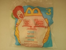McDonald's Winnie the Pooh Tigger With Clip 3 1999