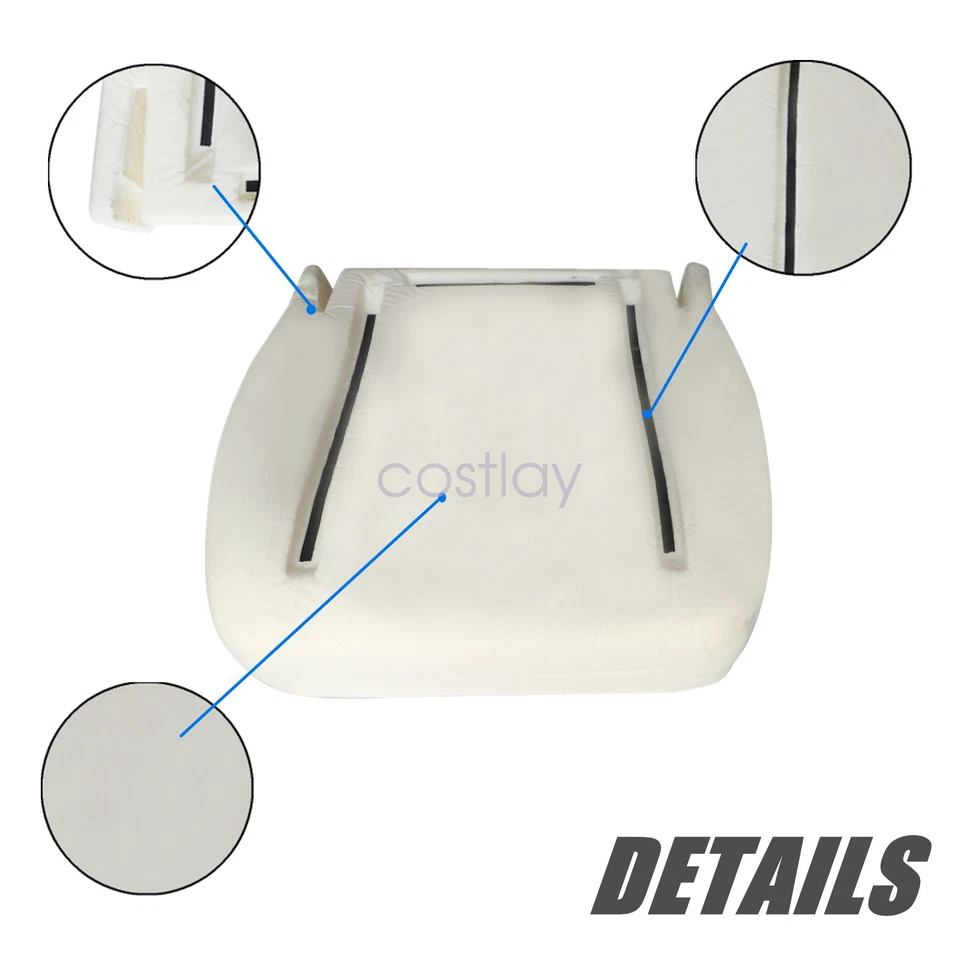 Driver Bottom Seat Cover & Foam Cushion For 2003-2014 Chevy Express & GMC Van - Image 4 of 4