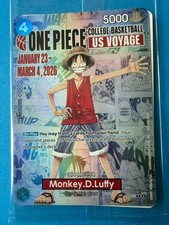One Piece Monkey D Luffy P-055 US Voyage Basketball Promo-SEALED 2026