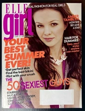 Elle Girl Magazine / Amber Tamblyn / June-July 2005