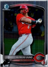 2025 Bowman Draft #BDC-133 Alfredo Duno CHROME