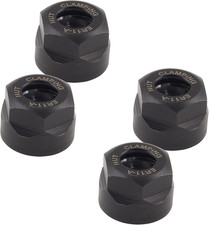 4Pcs ER11-A Collet Nut, M14 Collet Clamping Nuts for CNC Milling Chuck Holder