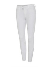Samshield Women's Breeches SELLIA Knee Trim - White Size 38 - FR36