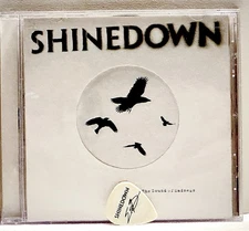Shinedown Authentic Signatures, The Sound Of Madness, Cd And Guitar Pic