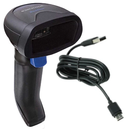Datalogic QuickScan QBT2500-BK-BTK+ Bluetooth 2D Barcode Scanner w/ USB-C Cable - Image 2 of 4