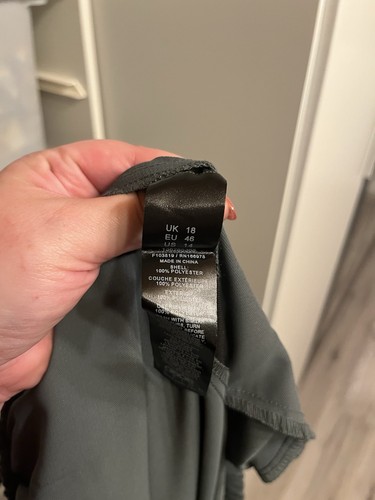 Hose Damen Neu Asos 46 Oliv Schwarz - Bild 11 von 12