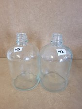 Media Storage Bottle (NO CAPS) 8in - 4 1/2in (LOT OF 2)
