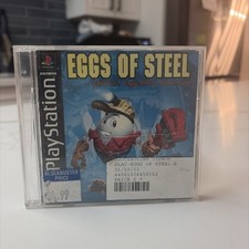 Eggs Of Steel RARE PlayStation PS1 COMPLETE TESTED W/Manual & Reg