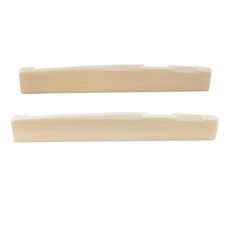 Musiclily Basic Compensated Bone Acoustic Guitar Saddle 76x3x13mm, 76x3x13mm
