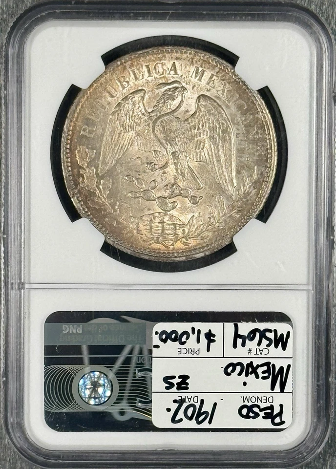 1902ZS FZ MEXICO PESO MS 64 - Image 2 of 3