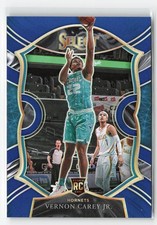 2020-21 PANINI SELECT VERNON CAREY JR. #92 BLUE RC HORNETS BLUE PRIZM