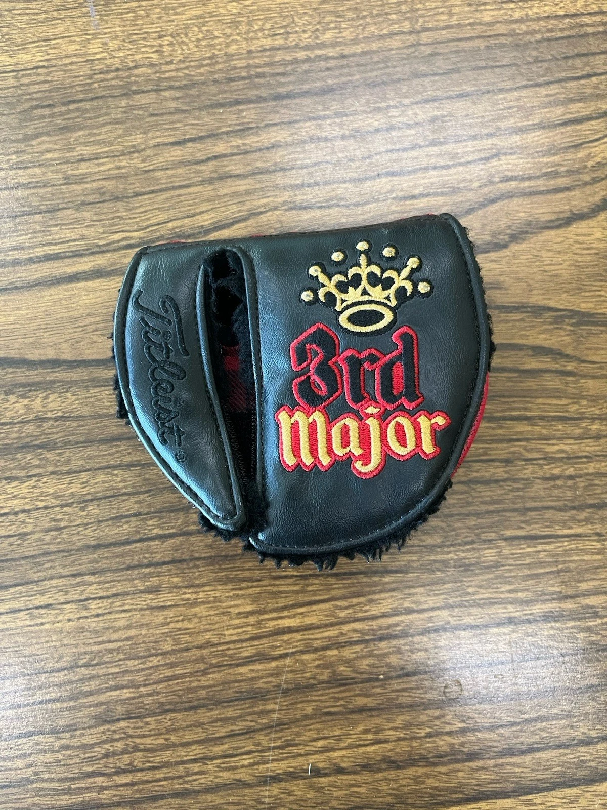 Scotty Cameron 2018 3rd Major Crown British Open Tartan Mallet Putter Headcover