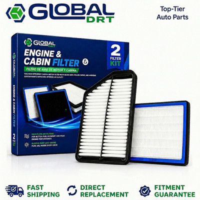 Top-Tier Engine & Cabin Air Filter Set for KIA FORTE 2014-2018 1.8L 2.0L EX LX