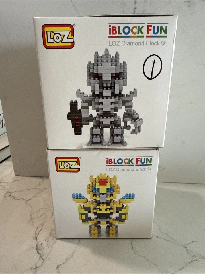 Rare Lot Of 2 Loz 9401, 9403 Transformers Building Blocks Figure Toy - Image 4 of 4