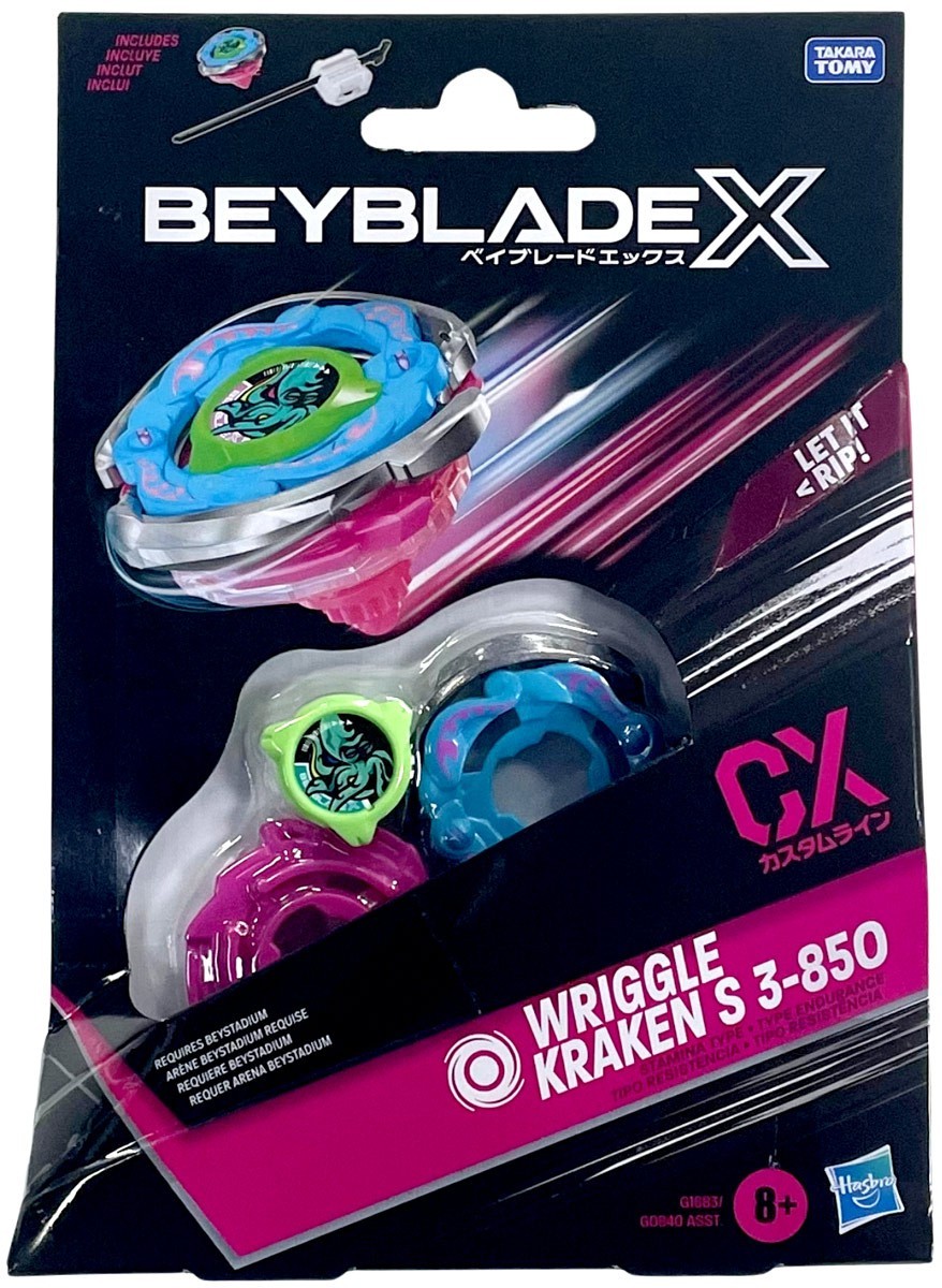 スポーツトイ・アクショントイ Beyblade X Wriggle Kraken S 3-850 Beyblade X Wriggle Kraken S 3-850 Starter Pack | eBay