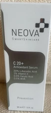 Neova C 20 + 20+ Antioxidant Serum Full Size 1 Ounce New In Box Authentic