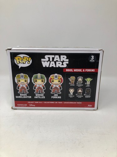 Funko POP! Star Wars Black Box Wedge, Biggs & Porkins Vinyl Figur BESCHÄDIGTE BOX - Bild 3 von 6