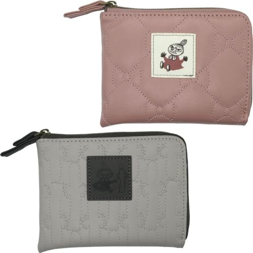 る〜か　ブラウン Kamio Japan] Moomin/L-shaped card case [Little My and