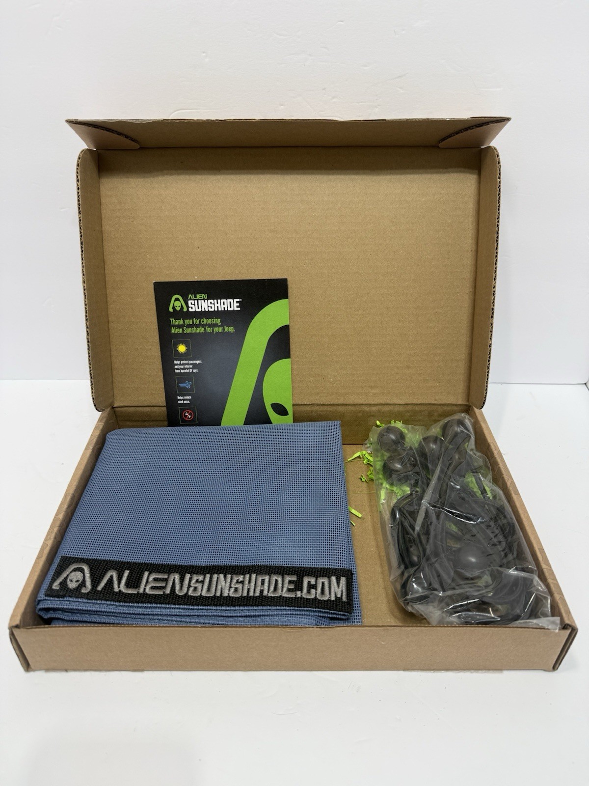 ALIEN SUNSHADE Jeep Wrangler (1997-2006) Top Cover (steel Blue)