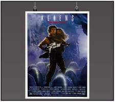 Listing image for Aliens Vintage Classic Movie Poster Art Print Gift - A0 A1 A2 A3 A4