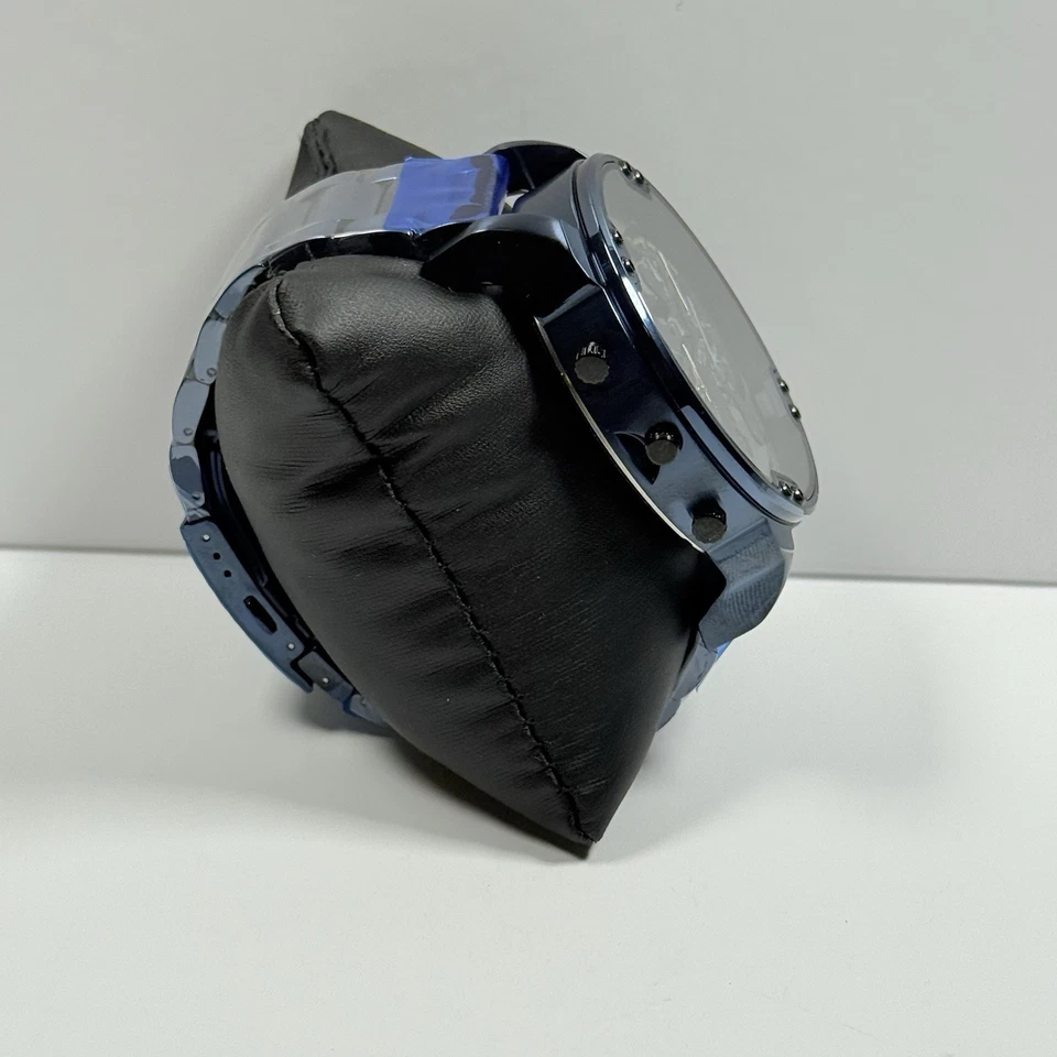 Nuevo reloj para hombre DIESEL Mr. Daddy 2.0 cronógrafo cuarzo esfera azul gris DZ7414 Foto 3 de 4