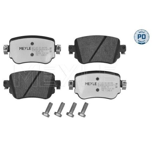 Plaquettes de frein Meyle 0252510917PD pour disques Audi Seat VW