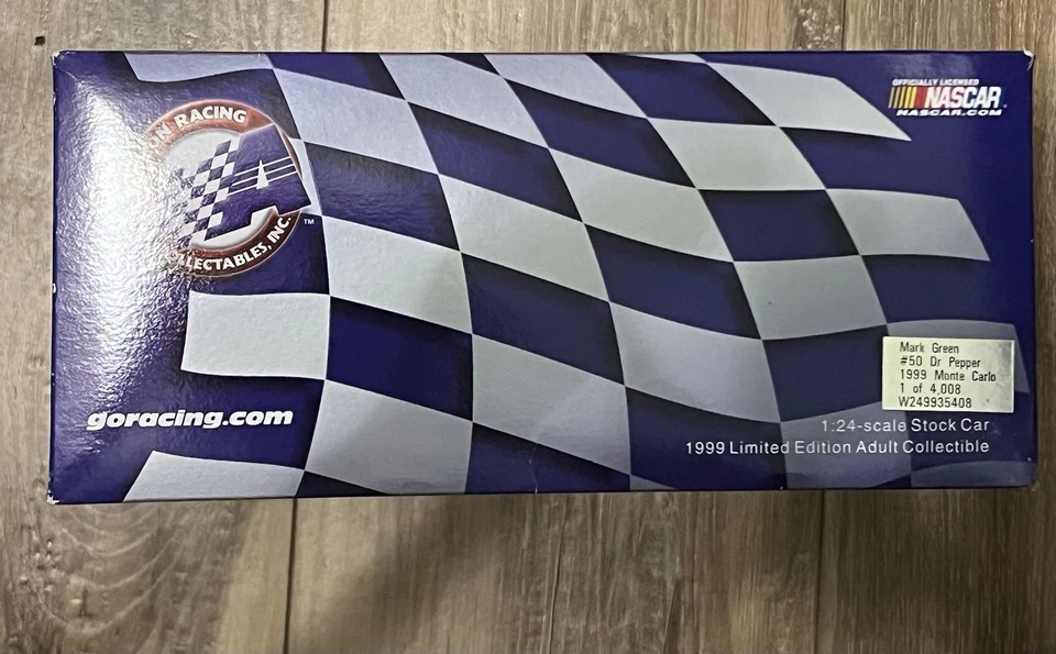 Mark Green #50 Dr Pepper Monte Carlo 1999 1/24 Foto 2 de 4