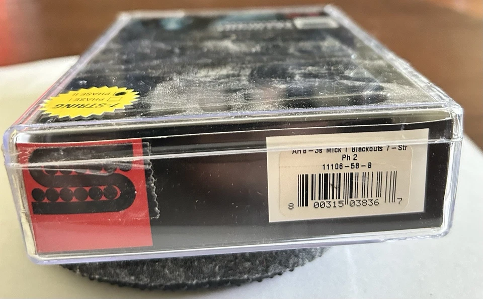 Conjunto Humbucker Seymour Duncan Mick Thomson EMTY AHB-3B 7 Cordas Fase II - Imagem 3 de 4