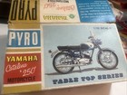 VTG Pyro 1966 Yamaha Catalina 250 Motorcycle Model Kit 1/16 Scale Ublt Parts Lot — photo 7