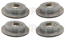 For Set of Front Rear Left & Right Vented Disc Brake Rotors OES For Toyota Lexus