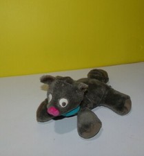 Pericles Designs Baby Laying Flat Kitty Pink Nose Sewn Eyes Bean Plush Animal