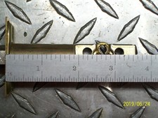 Schlage B 460 Deadbolt 2 3/4 Backset Brass Replacement Bolt B 160