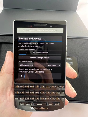 NEW BlackBerry Porsche Design P'9983 2+ 64GB unlocked luxury smart phone - 第 17/22 張圖片