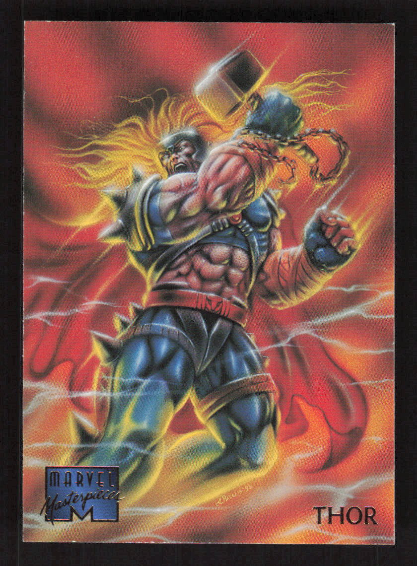 1995 Fleer Marvel Masterpieces #104 Thor
